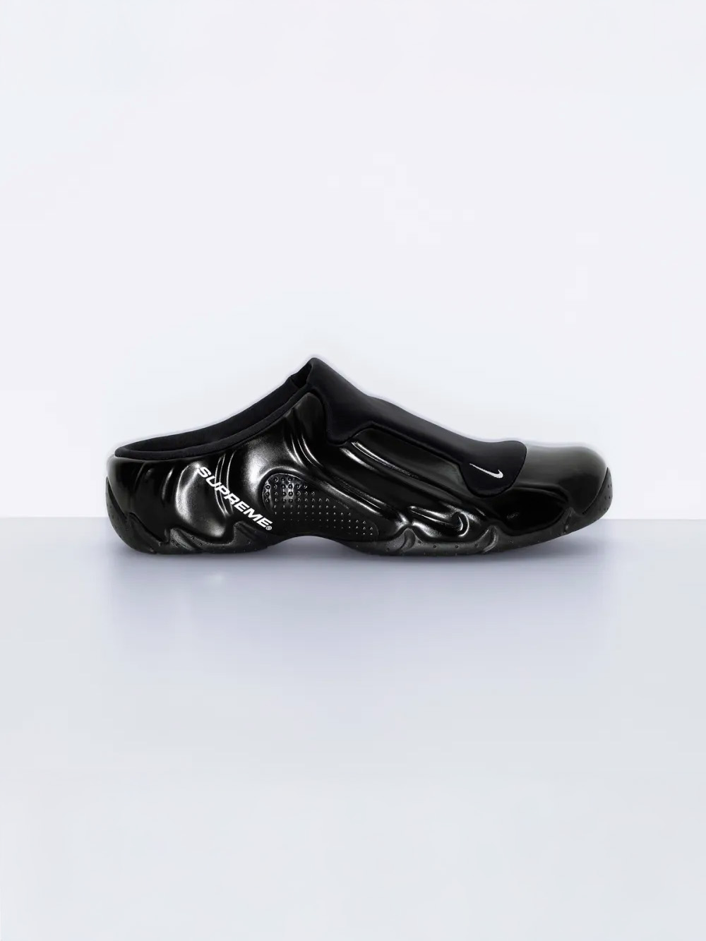 Nike Supreme x Nike Clogposite Black | deibido | REVERSIBLE