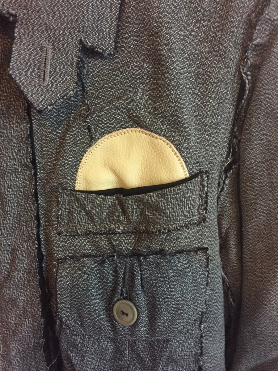 Takahiromiyashita The Soloist. - Distressed patchwork jacket - 5
