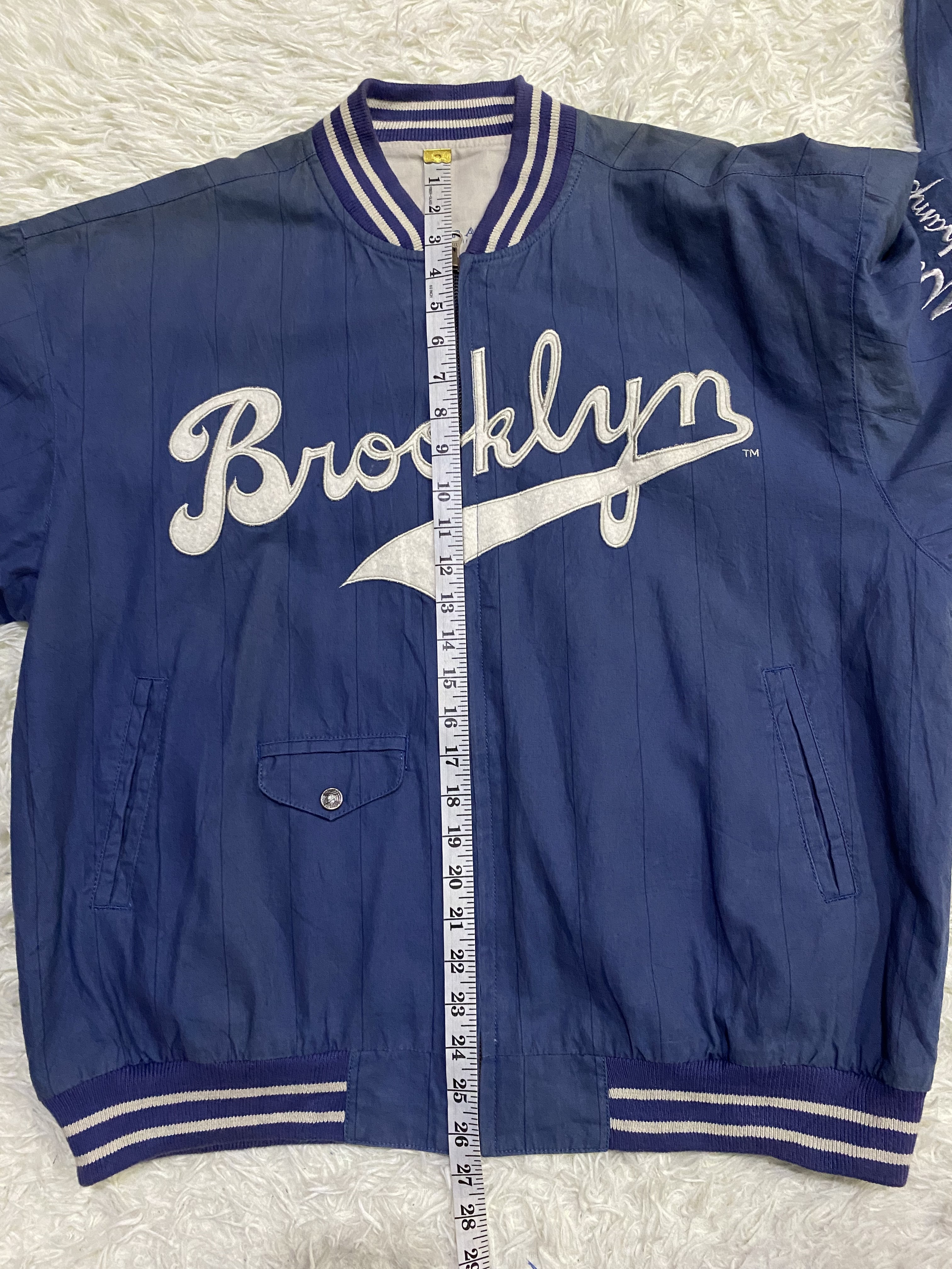 Cooperstown Collection - Vintage 1995 Cooperstown Collection Mirage Reversible Baseball Jacket - 18