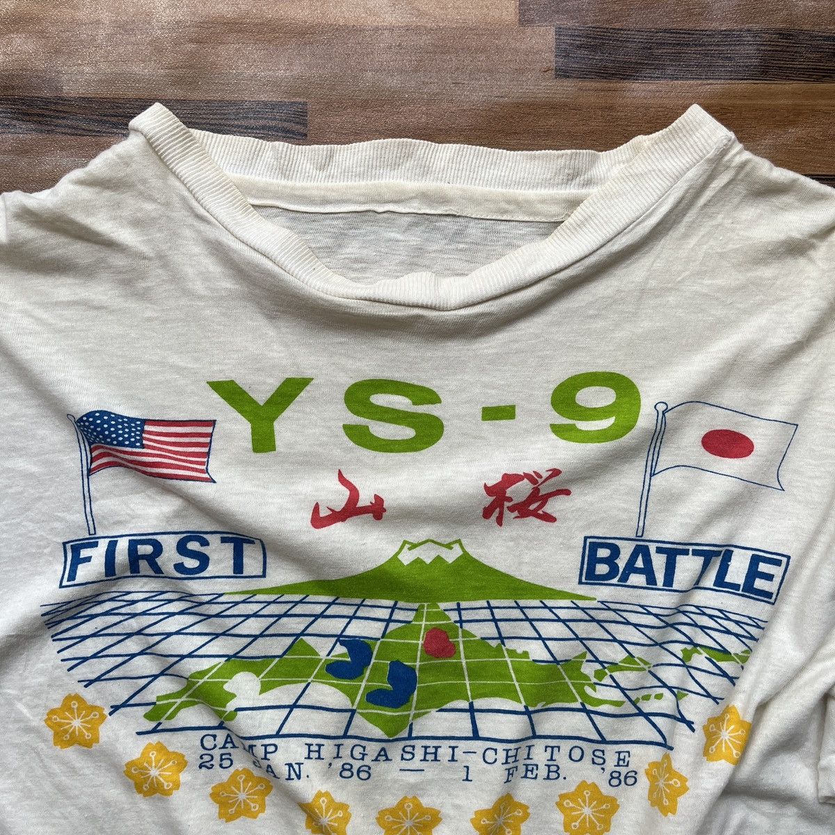 Vintage - USA Japan First Battle YS-9 Camp Higashi Chitose 1986 - 5