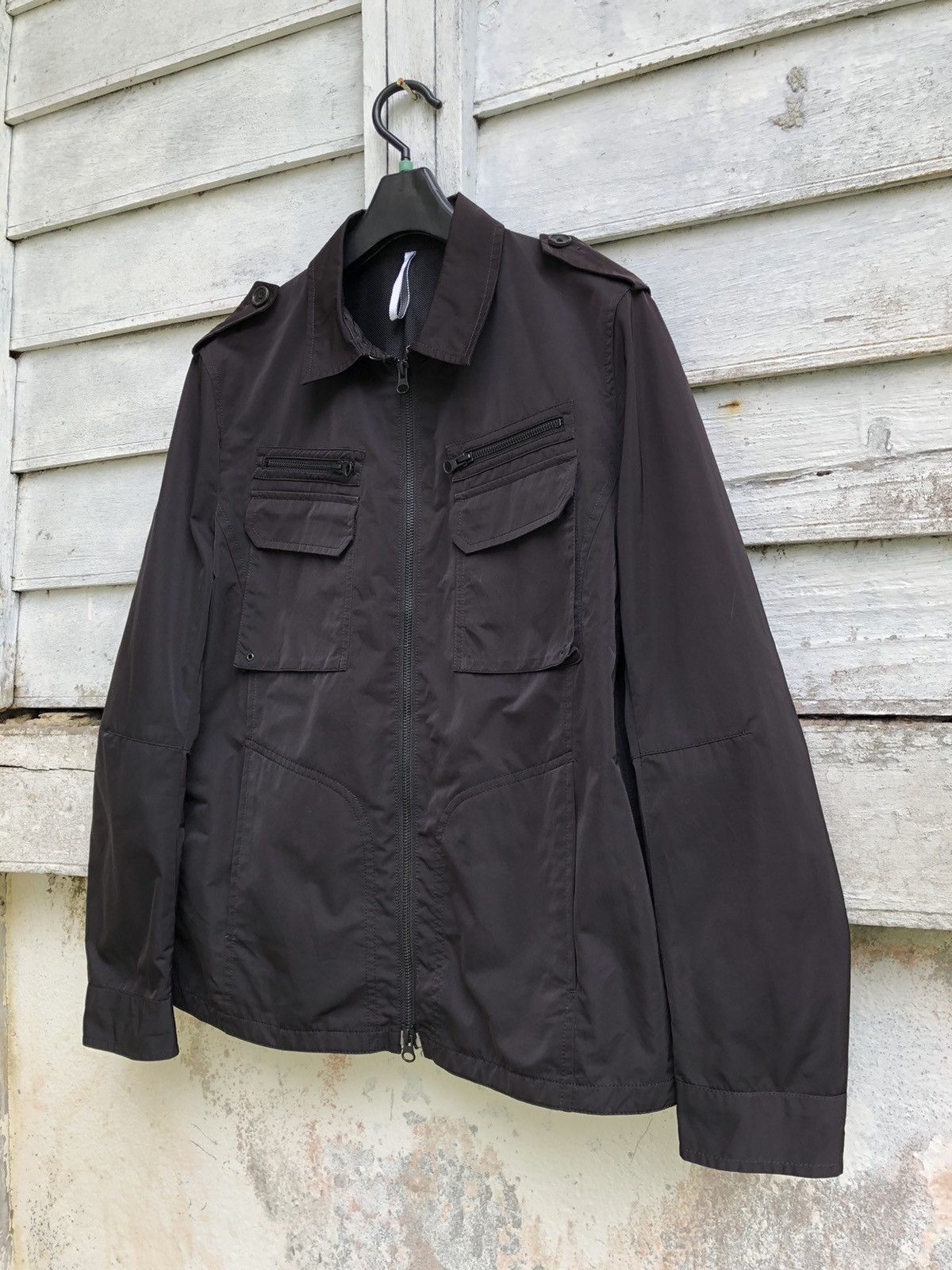 Japanese Brand - De Plus Tete Homme Military Design Polyester Jacket - 3