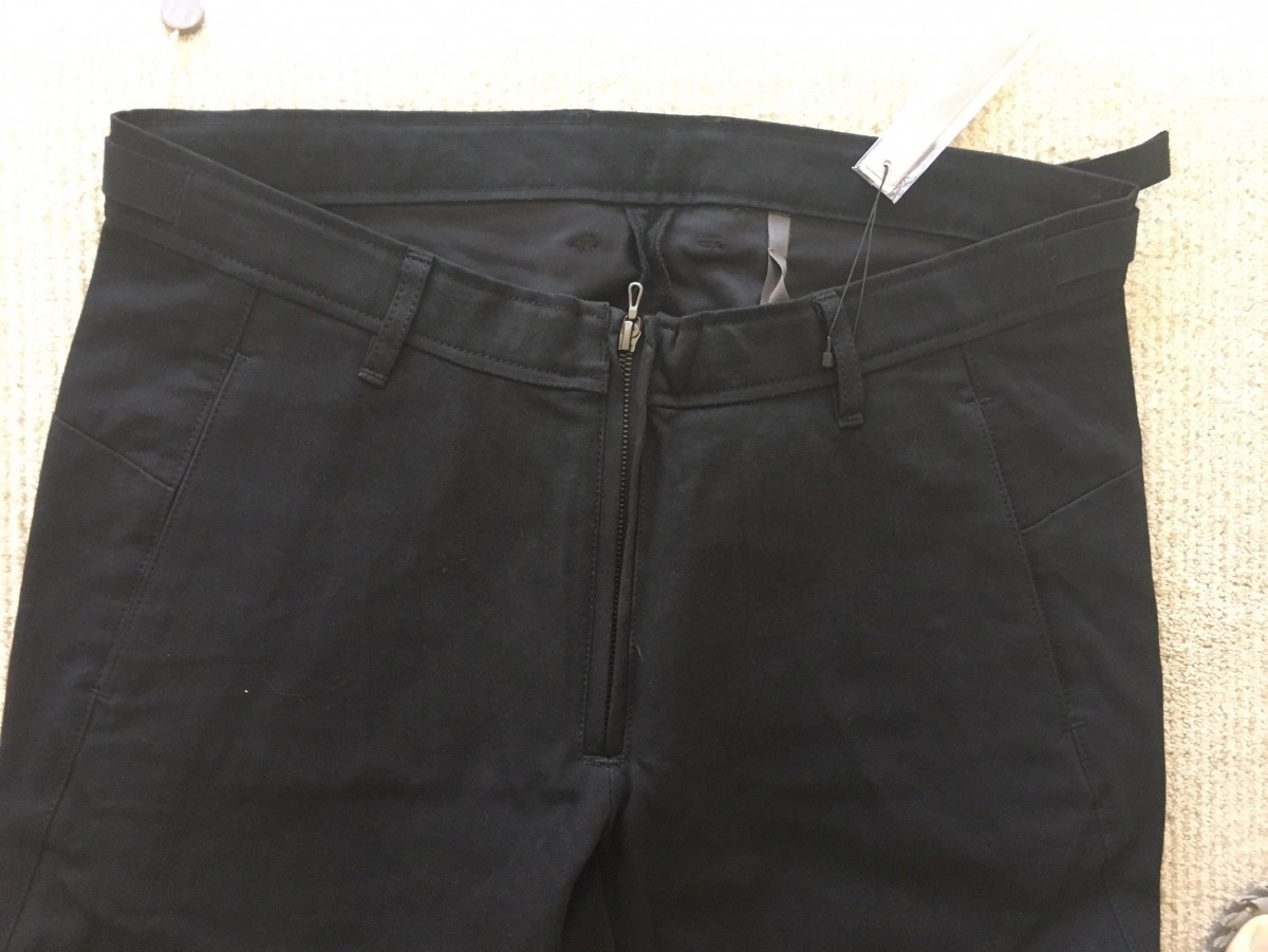 Attachment - Black Curved Leg Pants 34 - 3