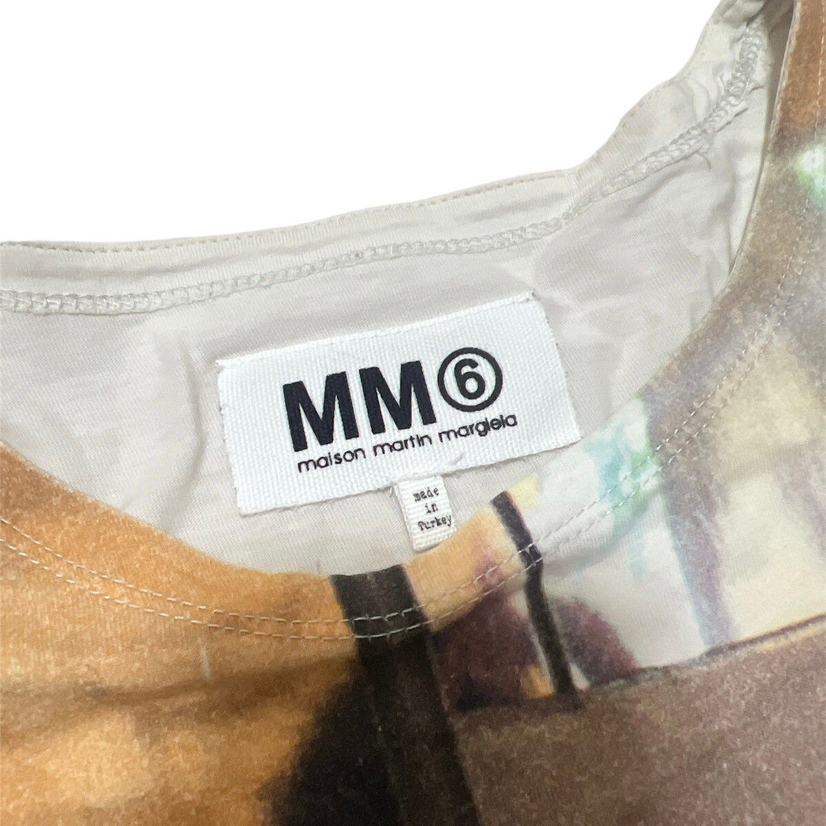 MM6 Maison Margiela Print T shirt AW12 - 3