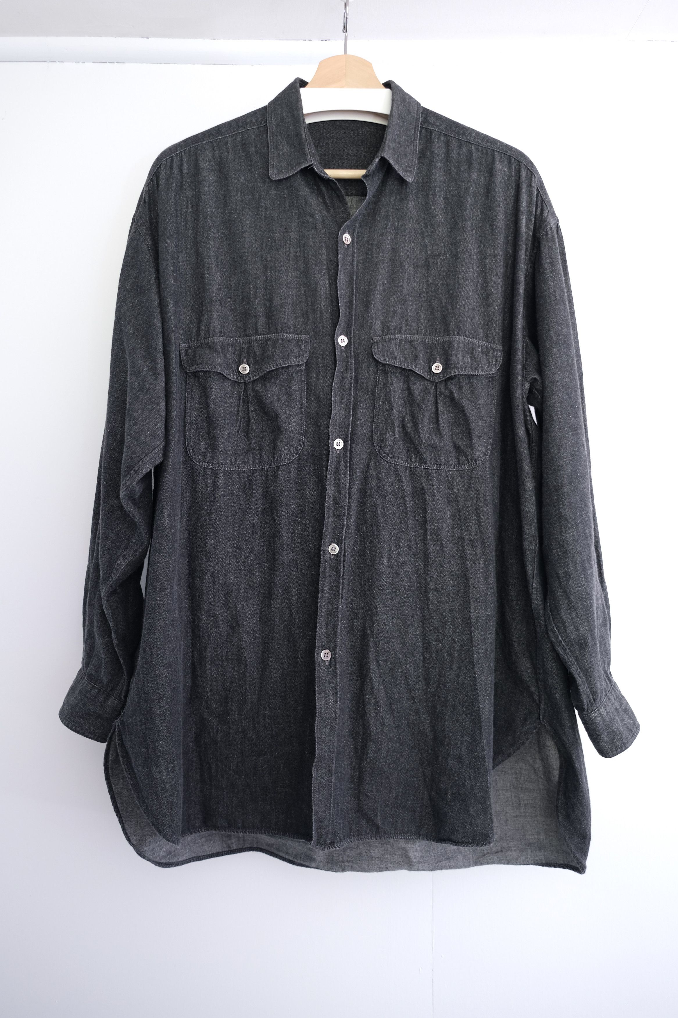 80s YFM Oversize Shirt, Cotton, (L-XL) - 1