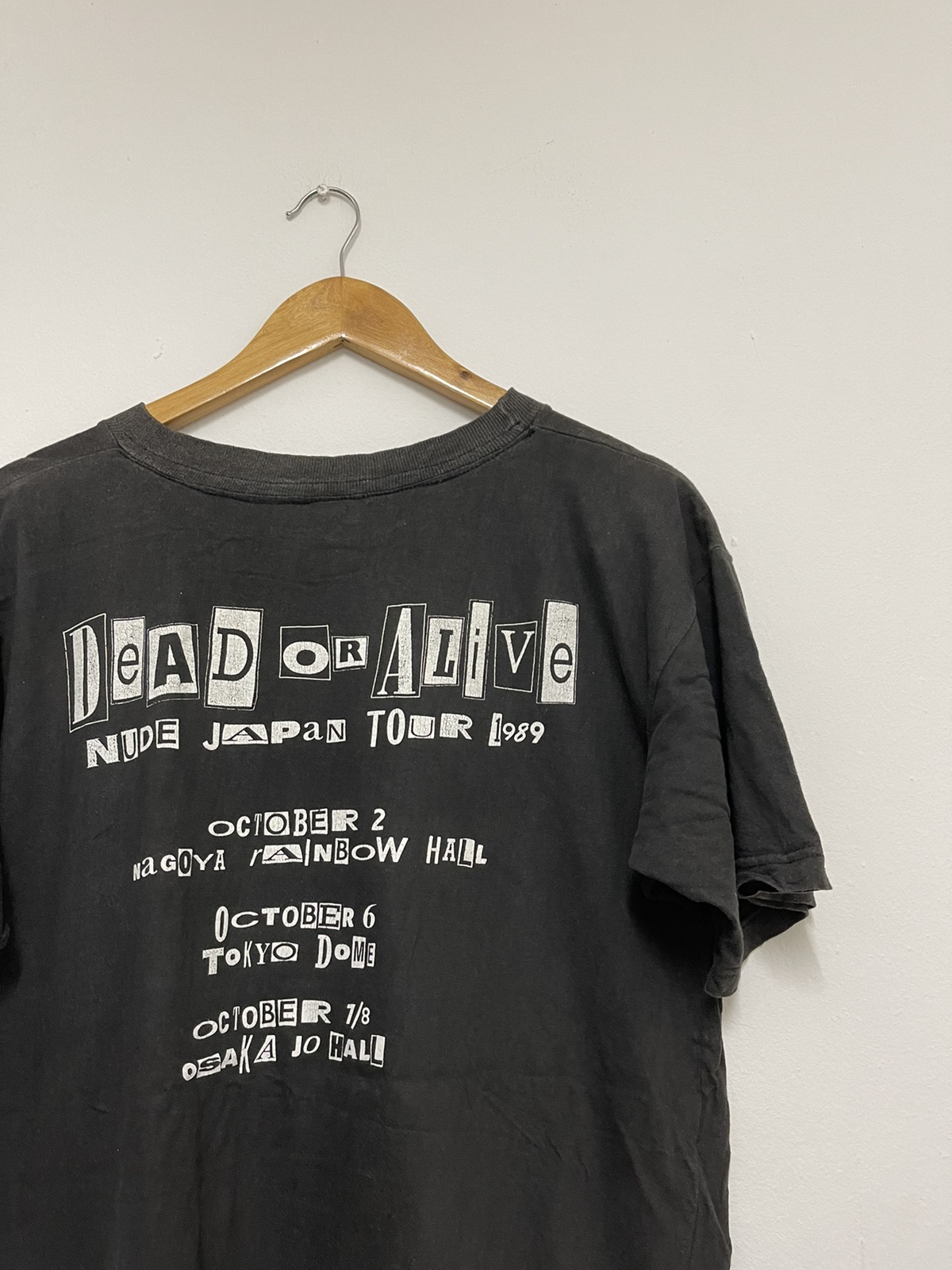 定価販売 1989 DEAD OR ALIVE NUDE JAPAN TOUR TEE | artfive.co.jp