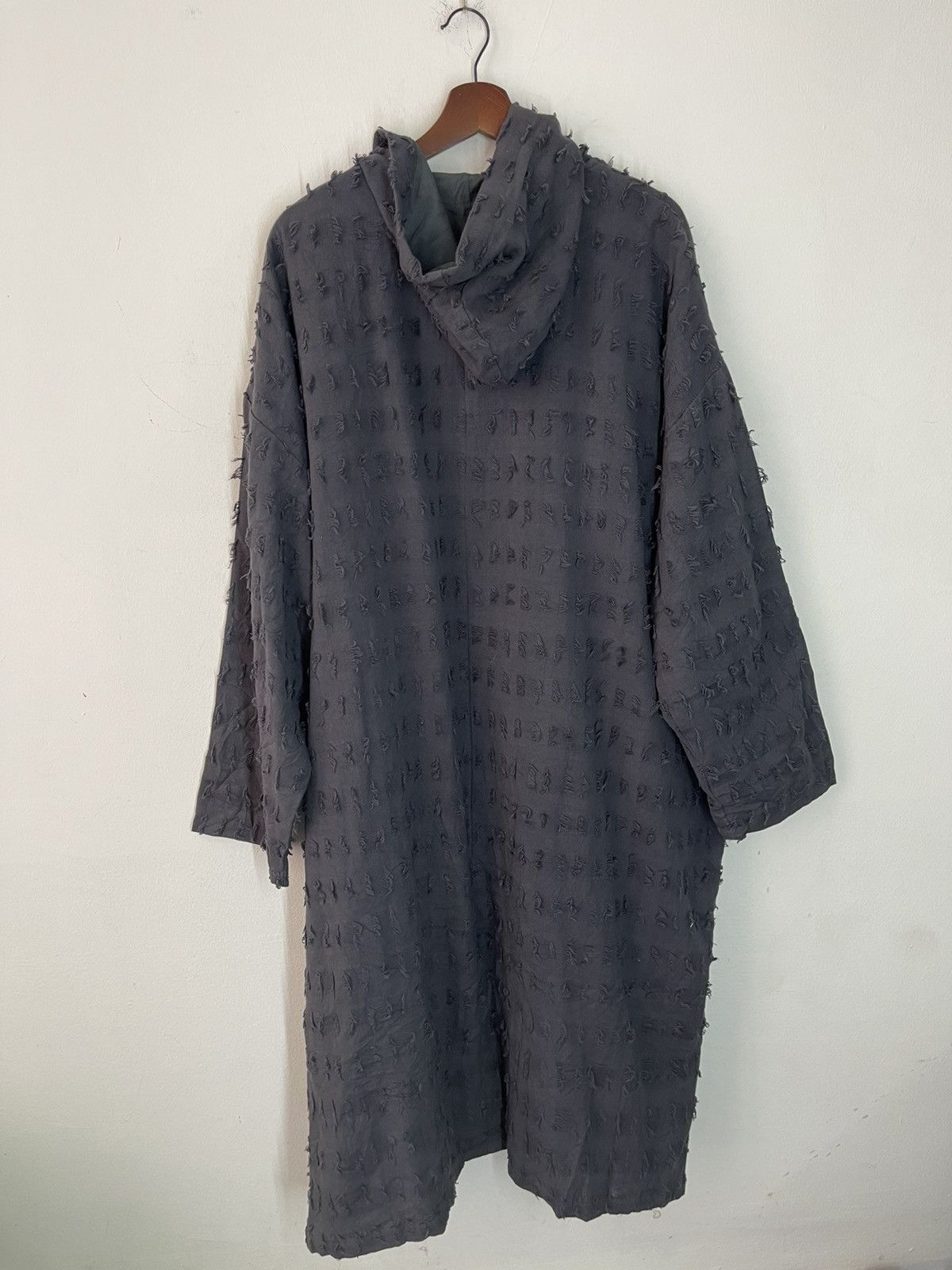 VINTAGE ANTENNE TROIS DESIGNER LONG COAT - 4