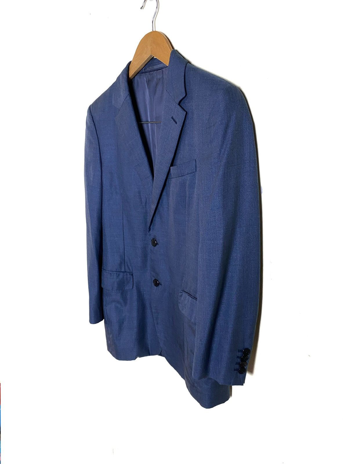 PRADA Single Breasted Suit Blazer 44R Men's - 4