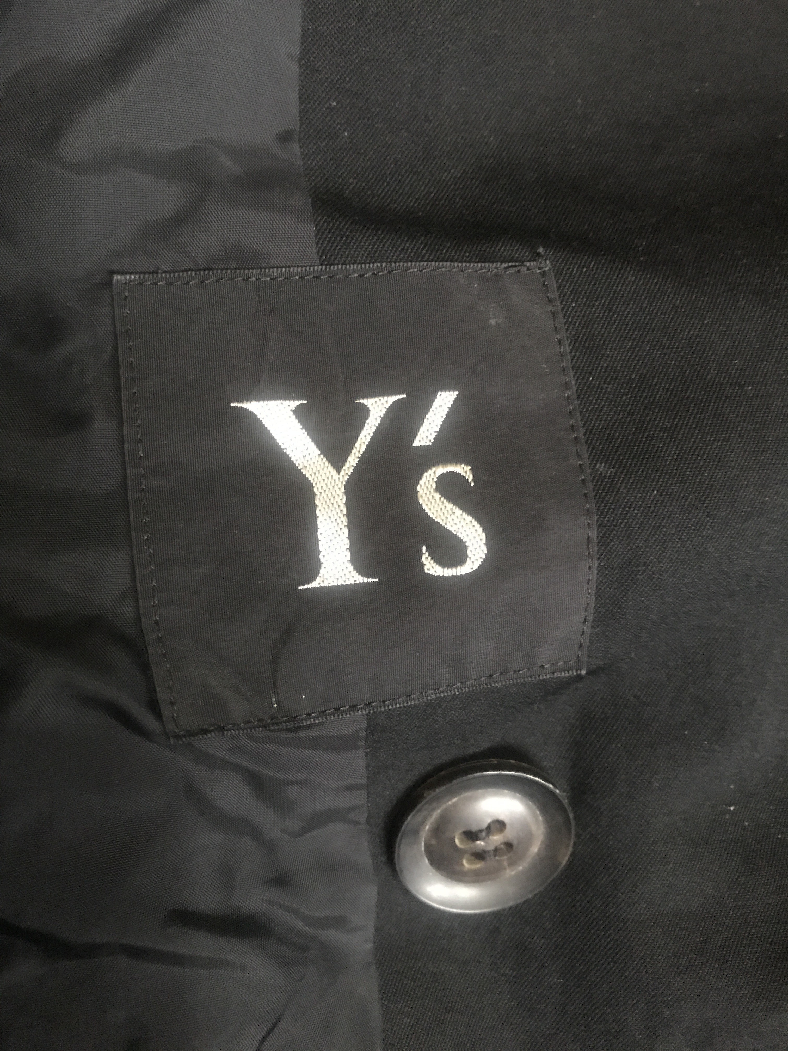 Y’s by Yohji Yamamoto Double Breast Jacket - 3