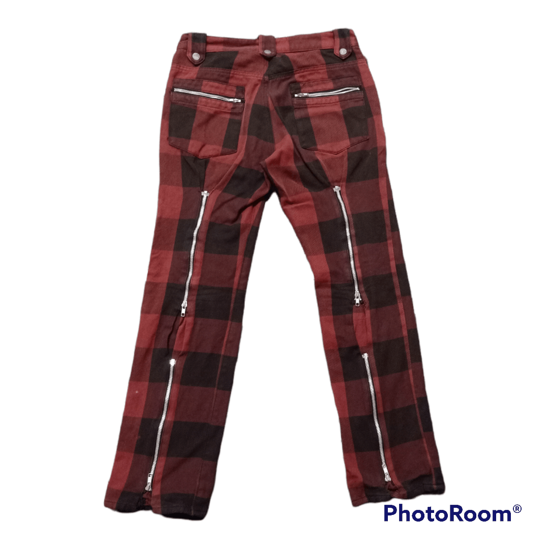 Archival Clothing - Punk Rare Tartan Schlussel Pants - 1