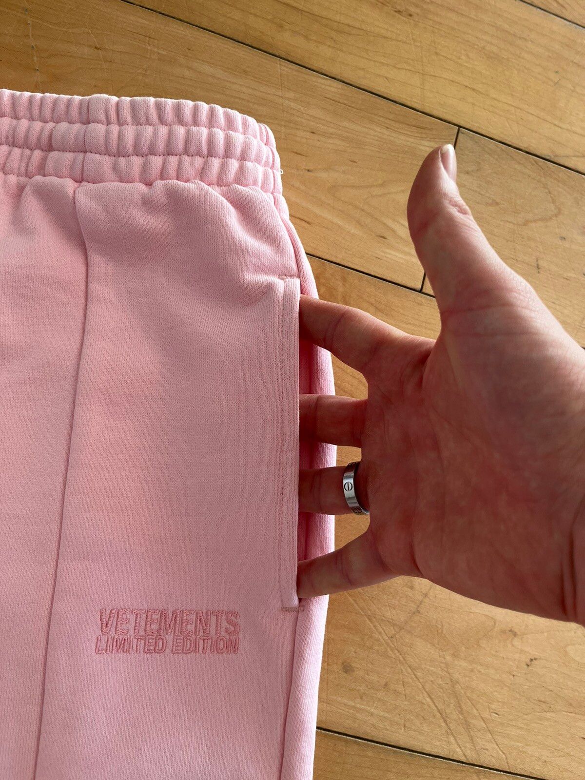 NWT - Vetements Pink logo Lounge pants - 4