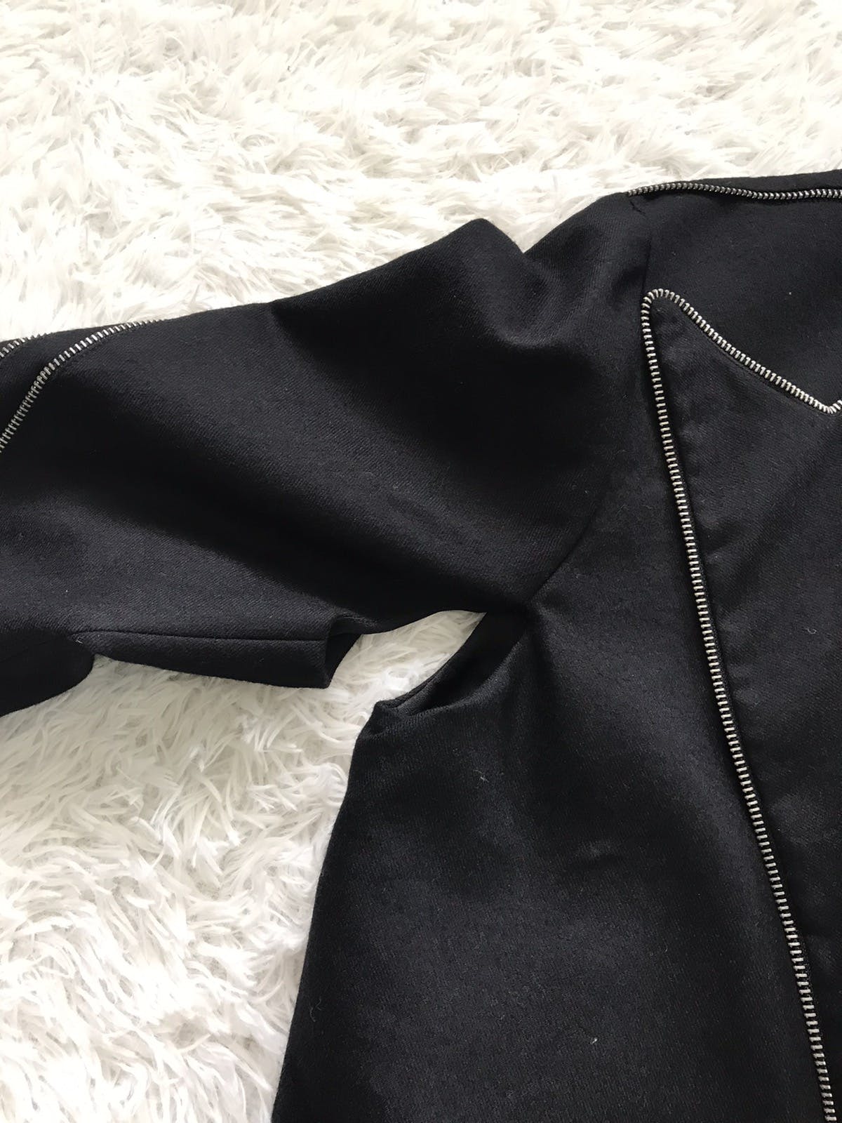 Custom - 💥Rare Goth Punk Bondage Belt Long Coat Jacket Zip Railing - 19
