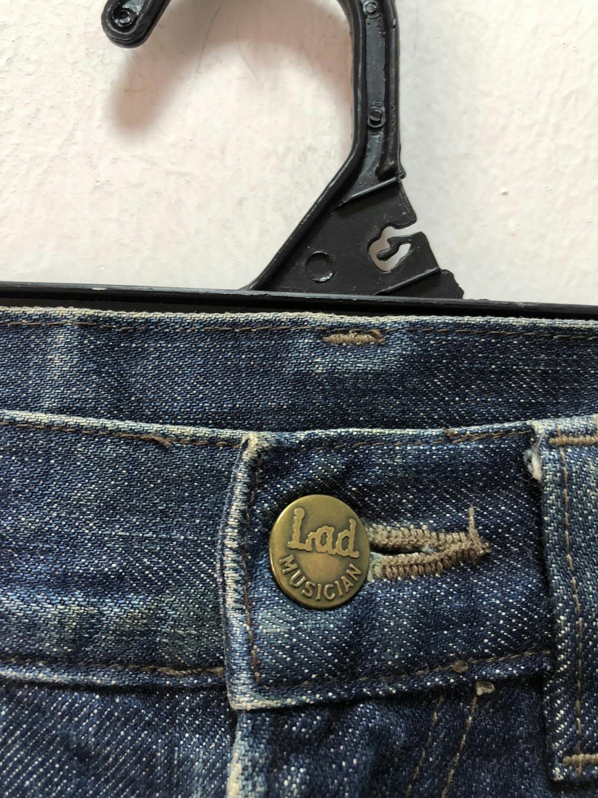 LAD MUSICIAN Denim Pants Jeans Wear 42 Japan Made - 2