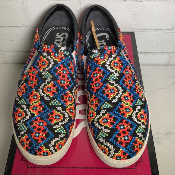 Circus by Sam Edelman - Sam Edelman Celeste Tapestry Embroidered Sneakers - 1