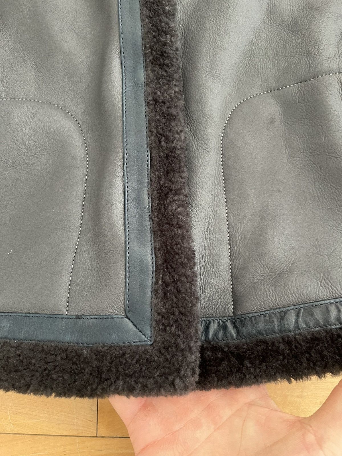 NWT - $8000 Jil Sander Cropped Leather jacket - 3