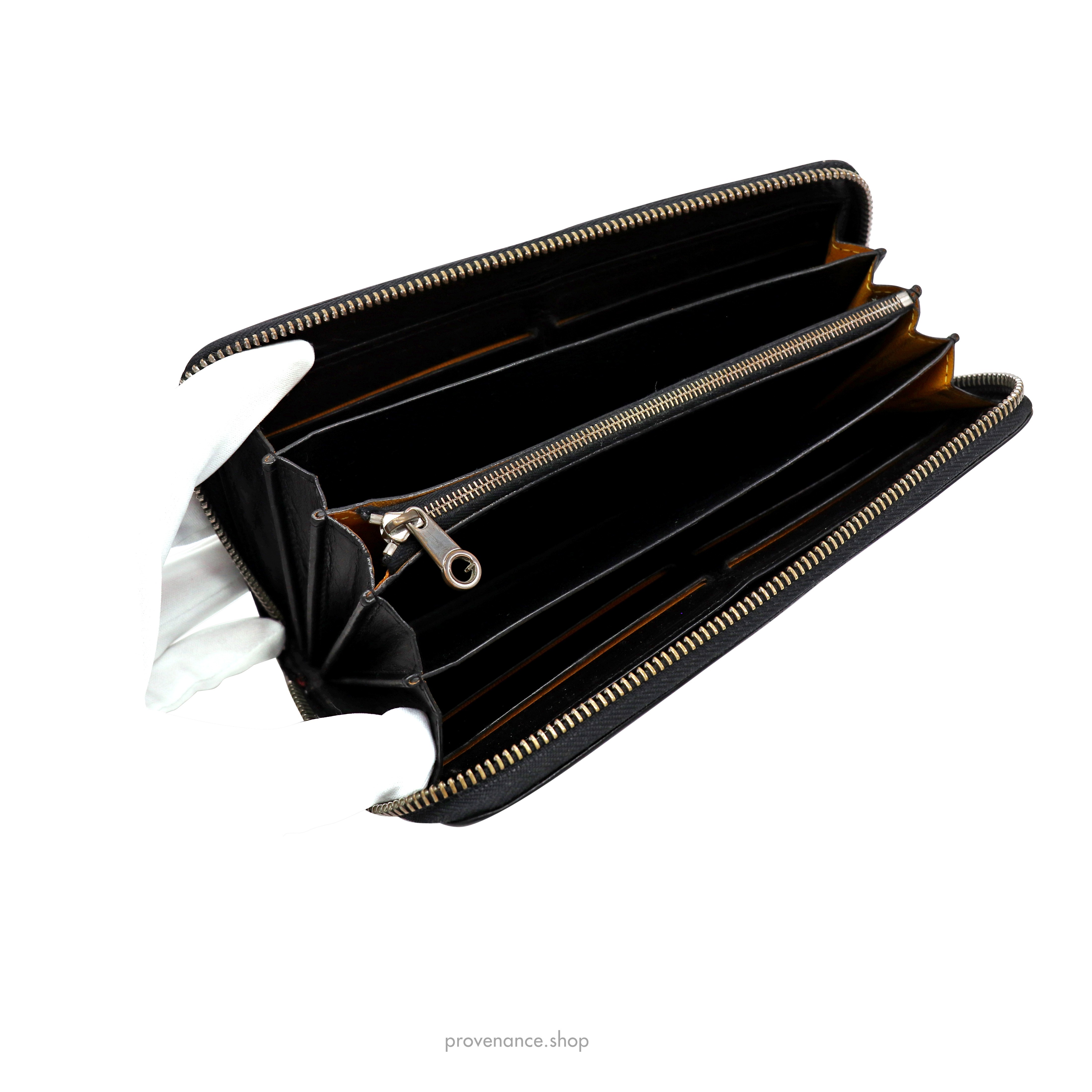 Goyard Matignon Zipped Wallet - Black Goyardine - 7