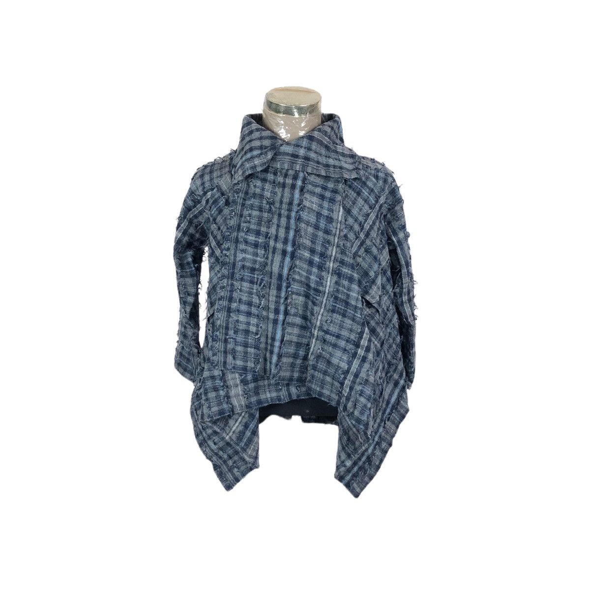 Designer - Jurgen Lehl Checkered Pattern Light Jacket - 3