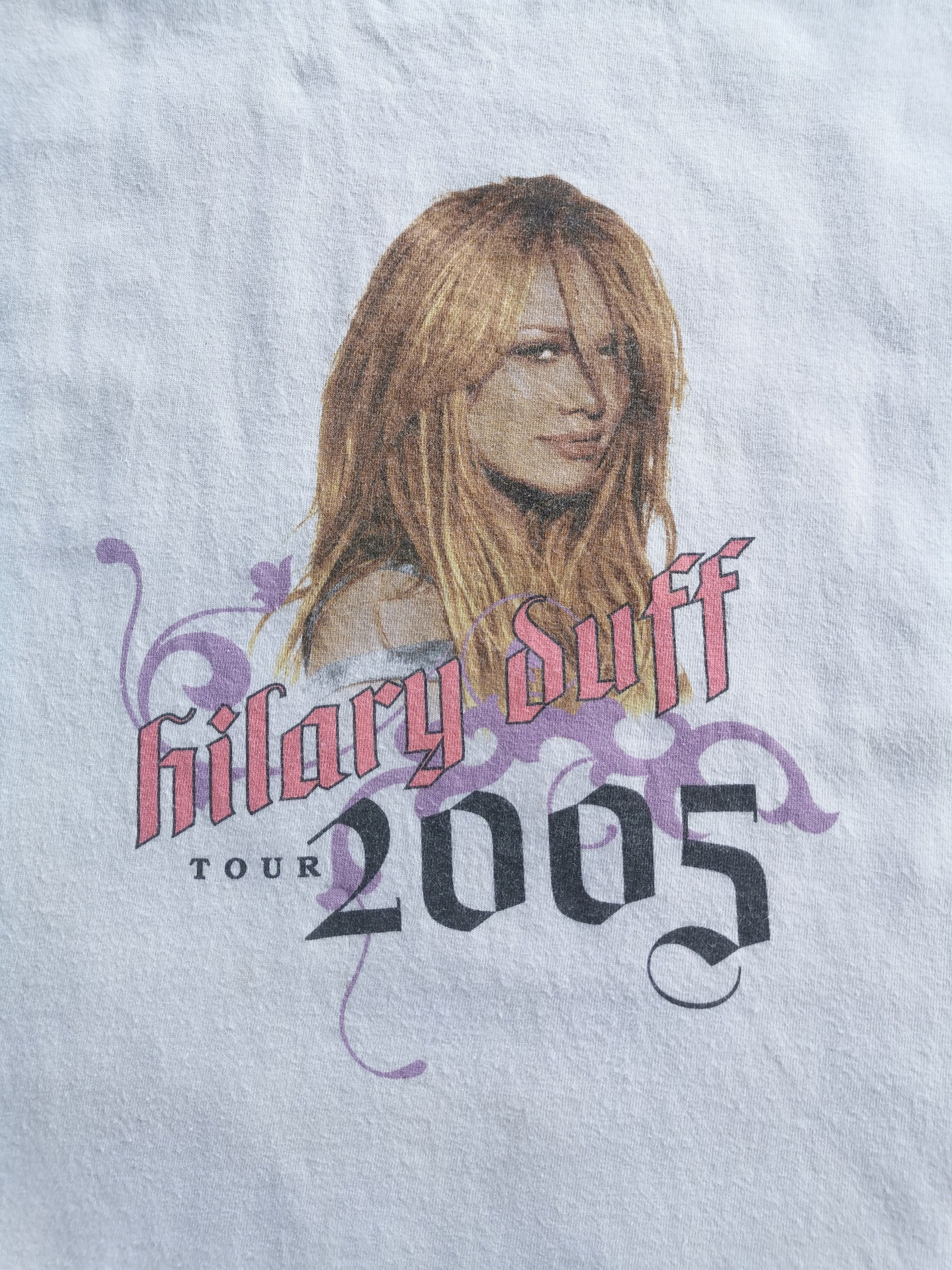 Hillary Duff Artist Vintage Y2K Tees - 1