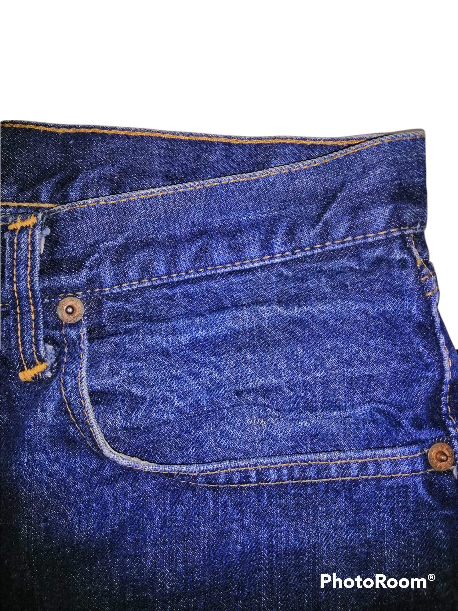 Vintage - VTG LEVIS 505 BIG E NON SELVEDGE PATCHES CROPPED SHORT DENIM - 5