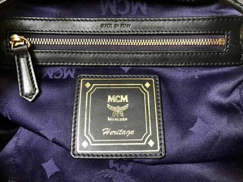 Authentic MCM Heritage Backpack - 8
