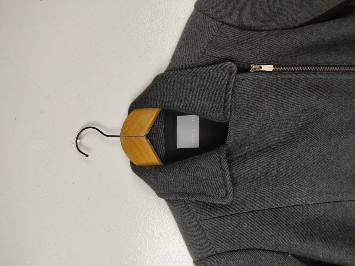 Casual Jacket - Asymmetrical Cropped Jacket Outerwear Coat - 2
