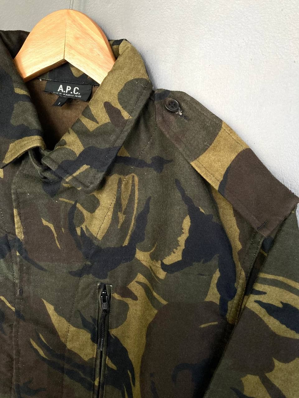 Vintage A.P.C French Military Slim Field Jacket - 4