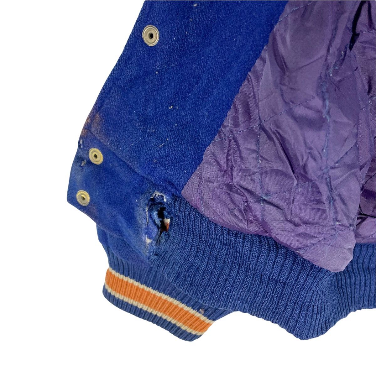 Vintage - ⚡️90s NEW YORK METS Wool Varsity Jacket - 8