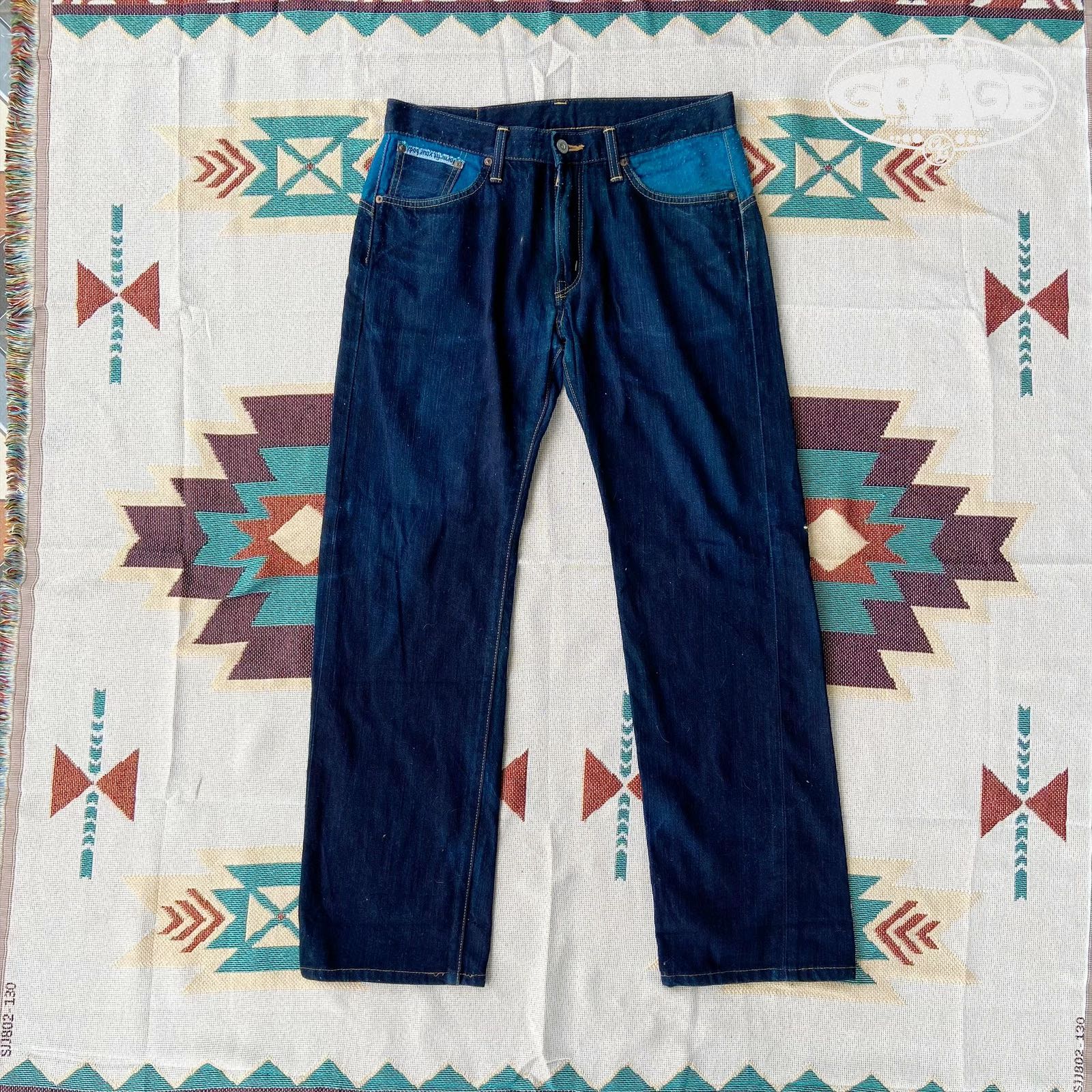 EDWIN Jeans Selvedge Grand Blue Deep Indigo - 1