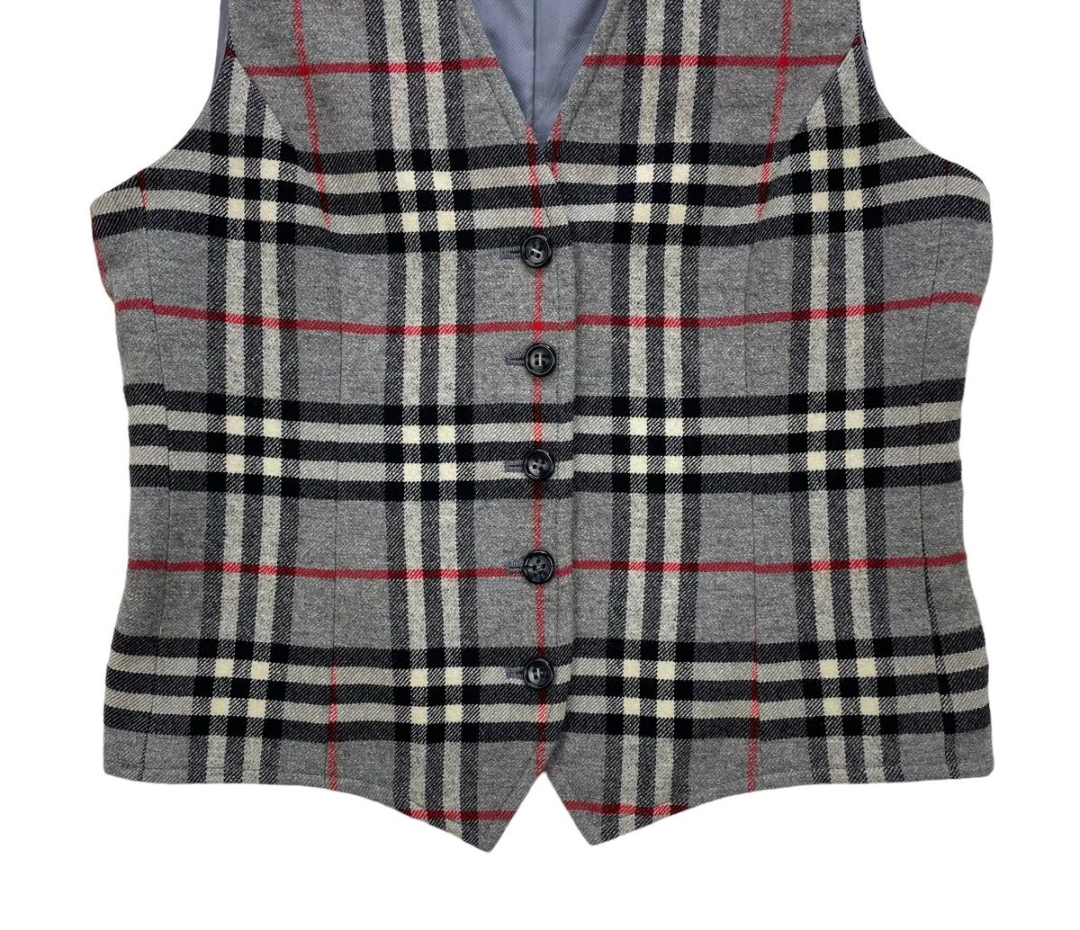 🤝Burberry Nova Check Vest Jacket - 4