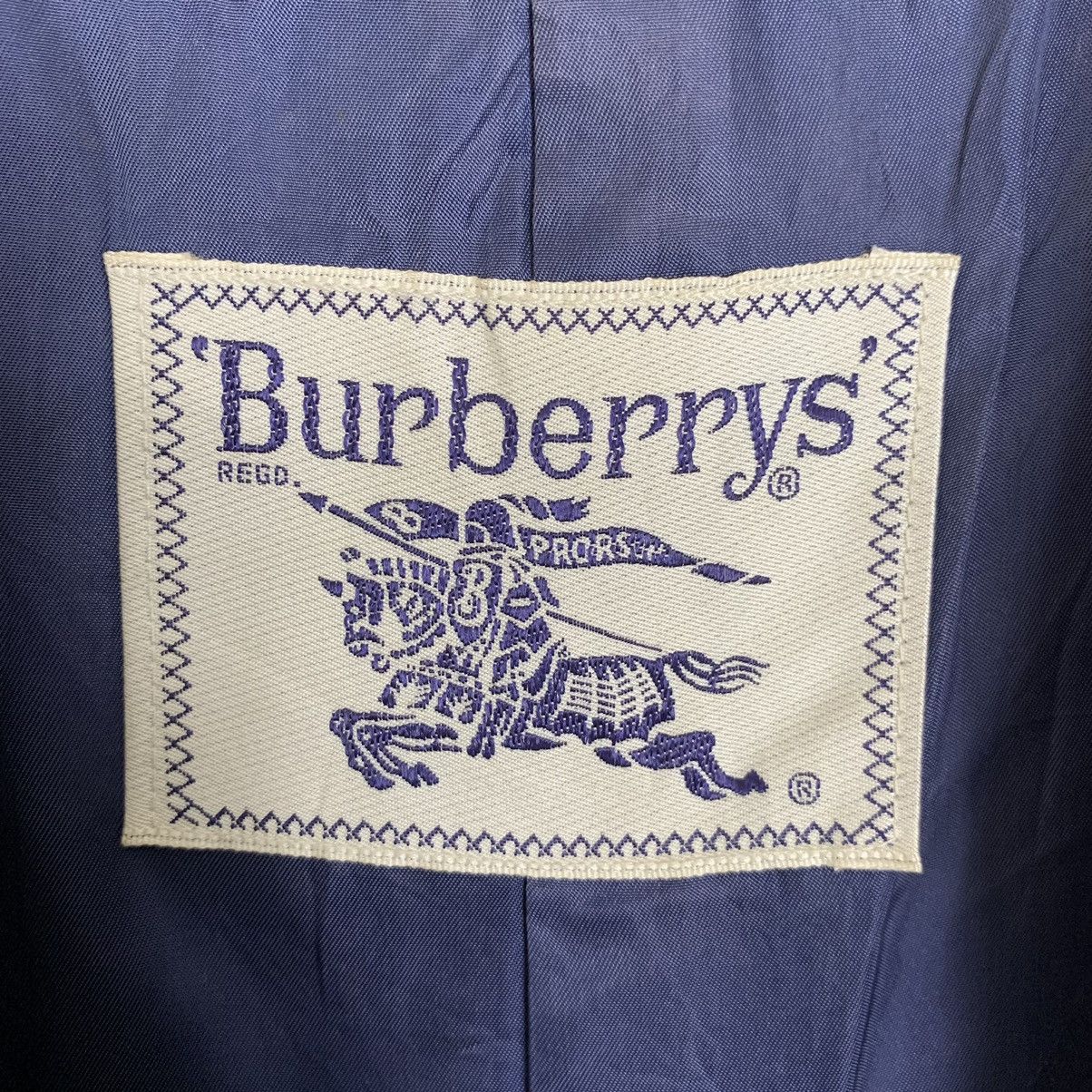 Vintage Burberry Peacoat Wool Coat - 15