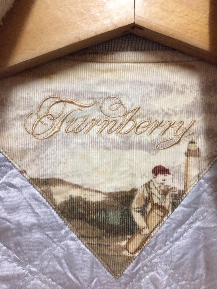 Vintage - 80s Velvet Turnberry hotel scotland Fullprint Bomber - 5