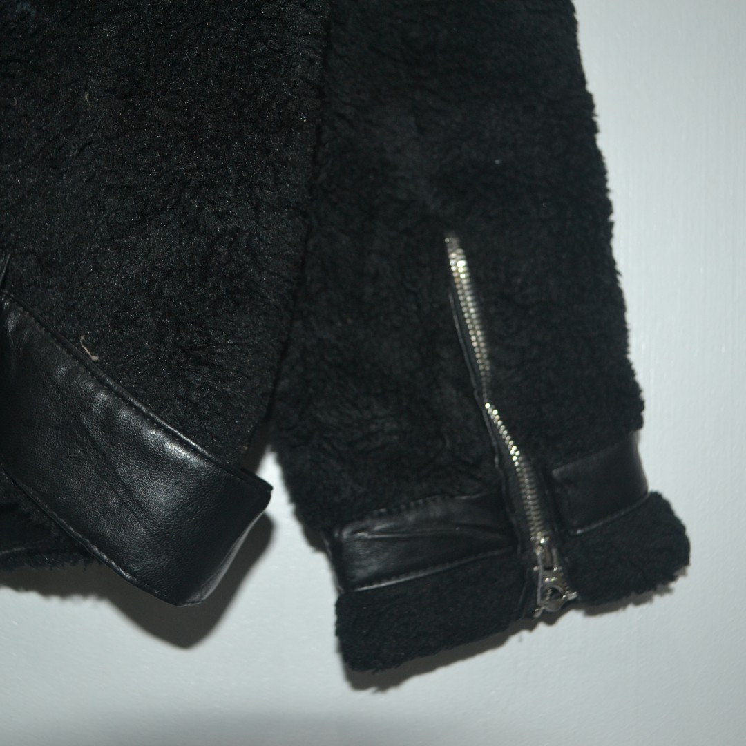 Zara Sherpa/Fleece Casual Jacket  - 5