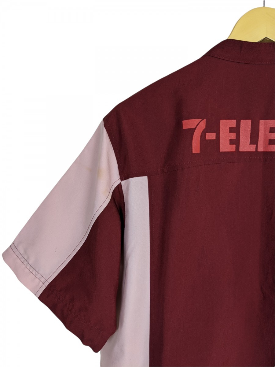 Streetwear - Vtg 7 Eleven Japan Store Staff Short Sleeve Shirt - 6