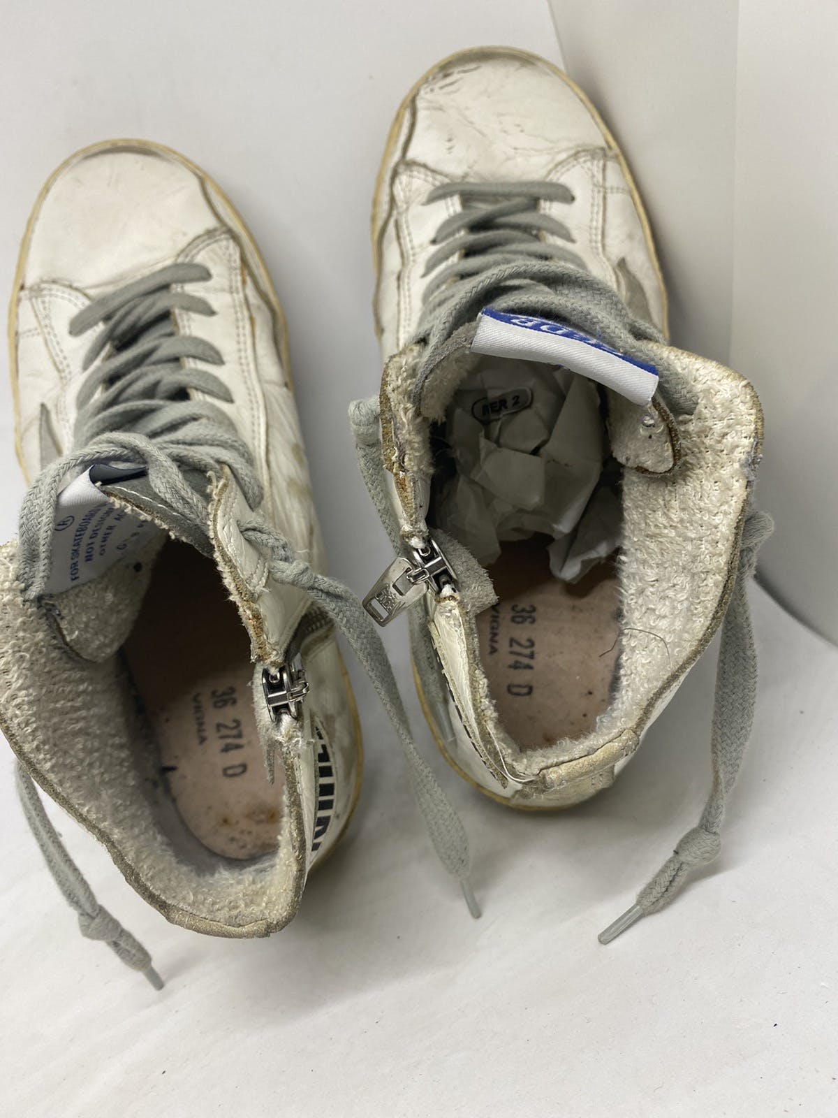 Golden Goose Francy suede patch sneakers size 36 - 6