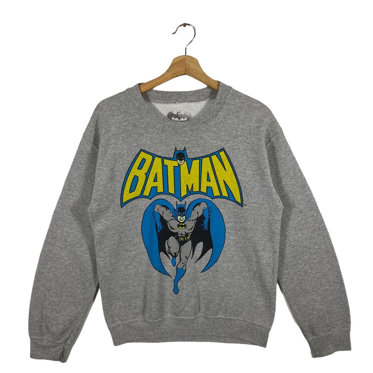 Disney - Vintage Batman Sweatshirt S Size Grey Colour - 1