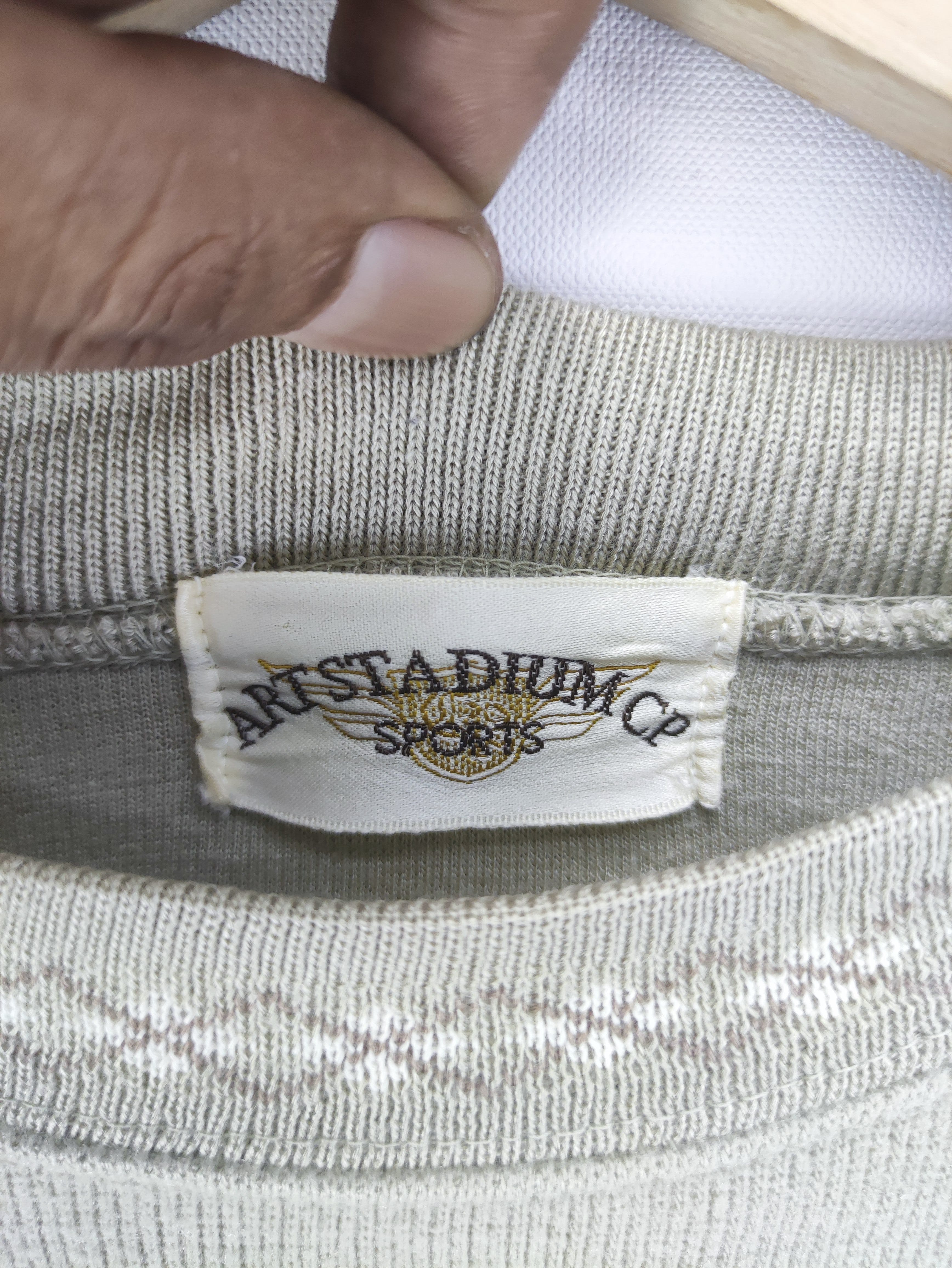 Vintage Sweatshirt Embroidered Logo By Art Stadium Cp - 3