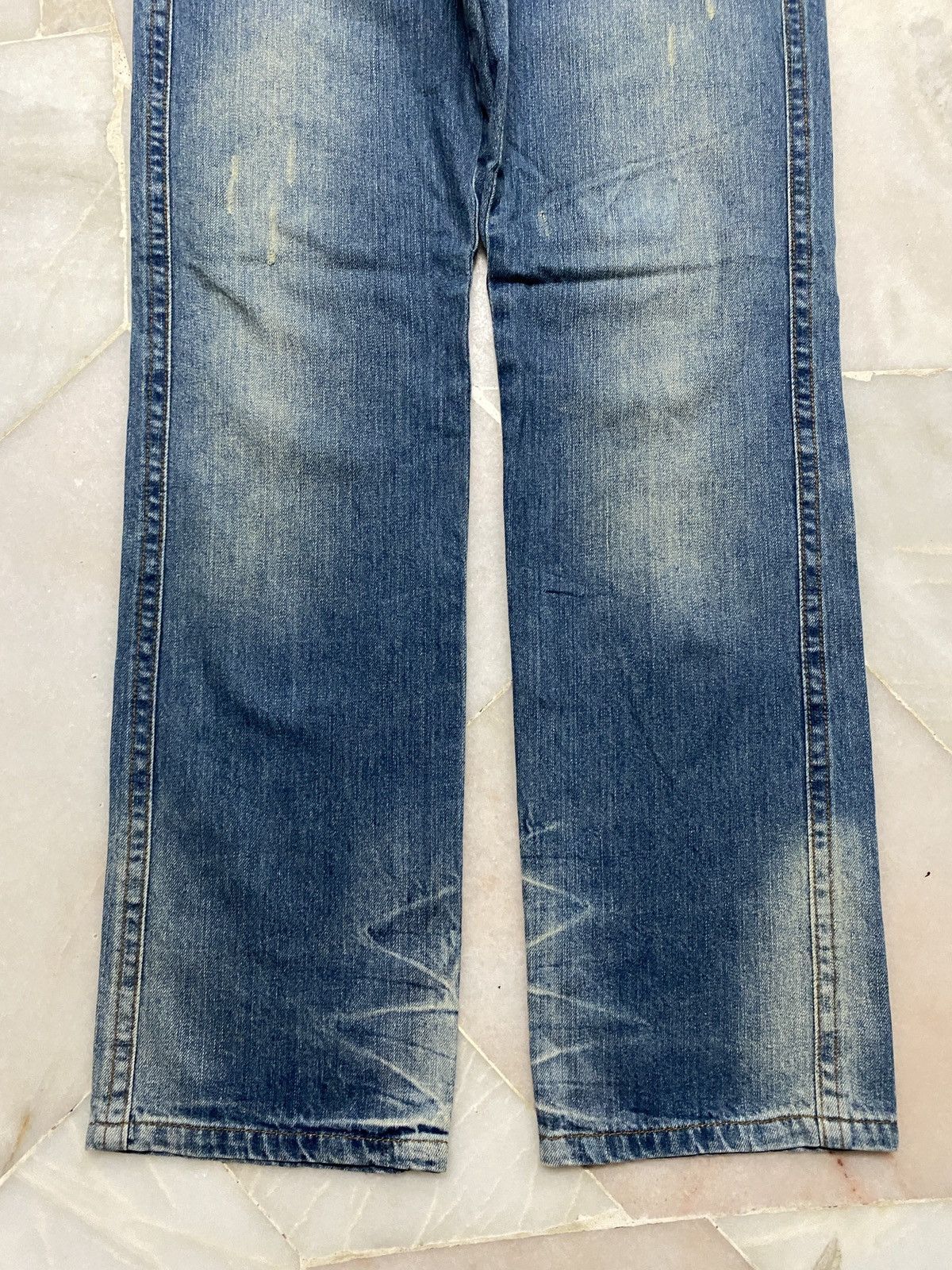 💥Vintage 90s Style Russ-K Bushpants Studded Sick Washed jean - 8