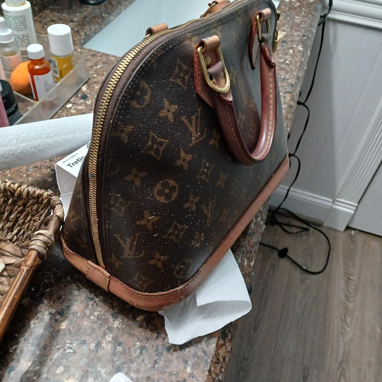 Louis voutian bag what with dark brown - 1