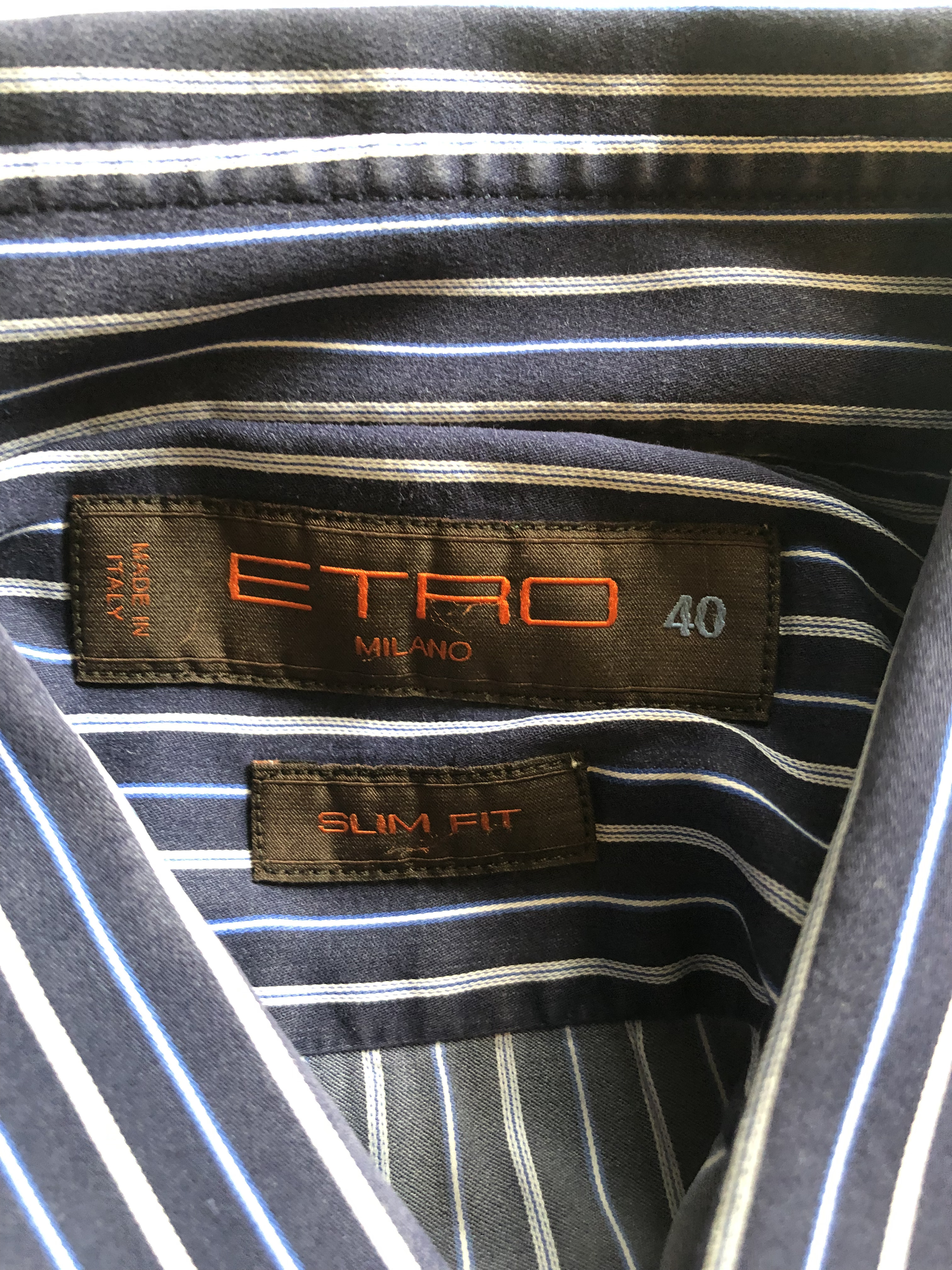 Etro striped OCBD - 7