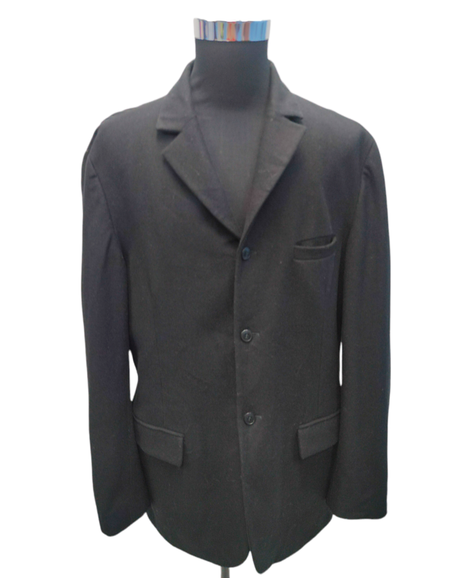 Prada double-breasted wool blazer - Black