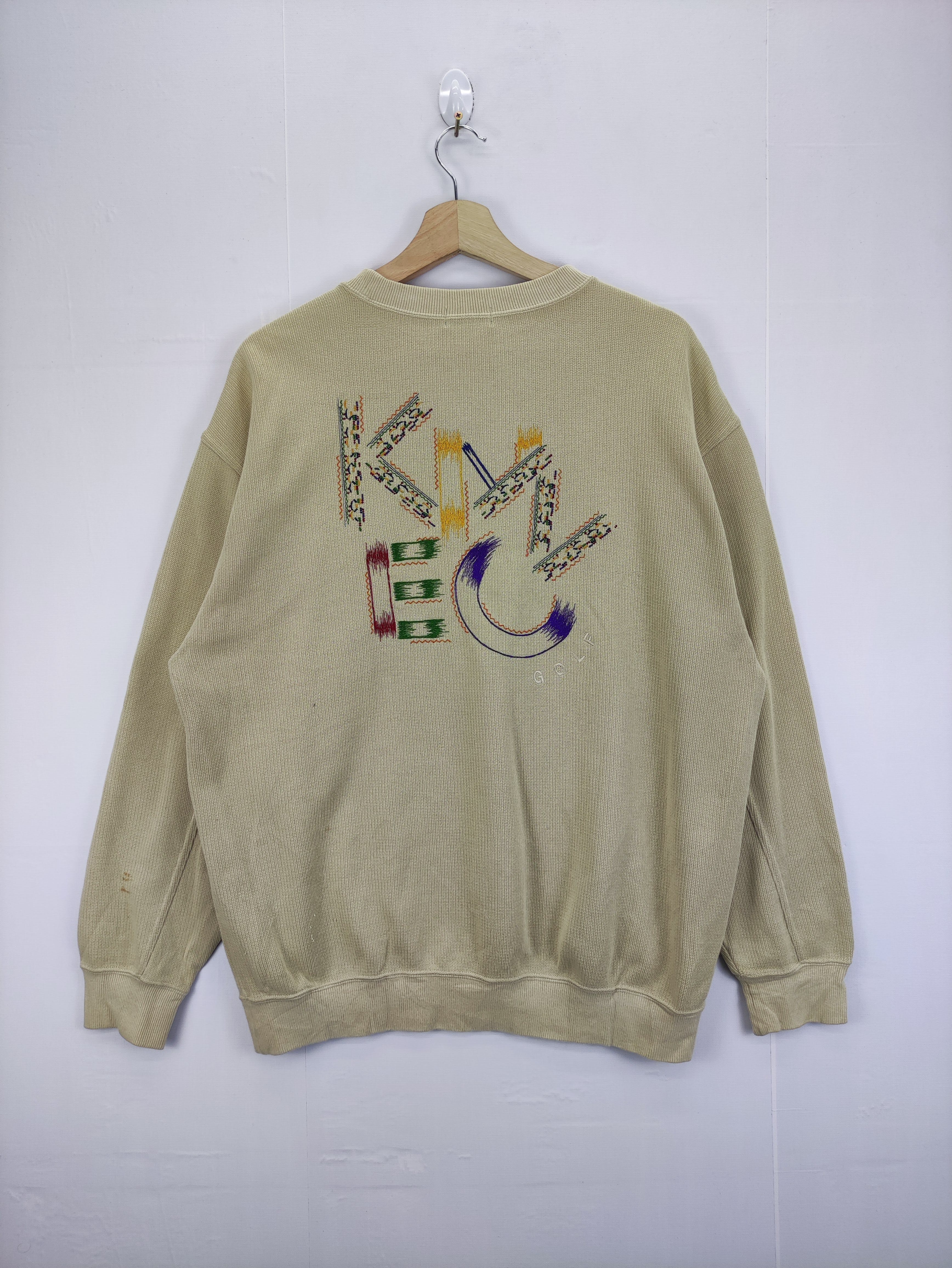 Vintage Kenzo Golf Sweatshirt Jumper Embroidered Logo - 8