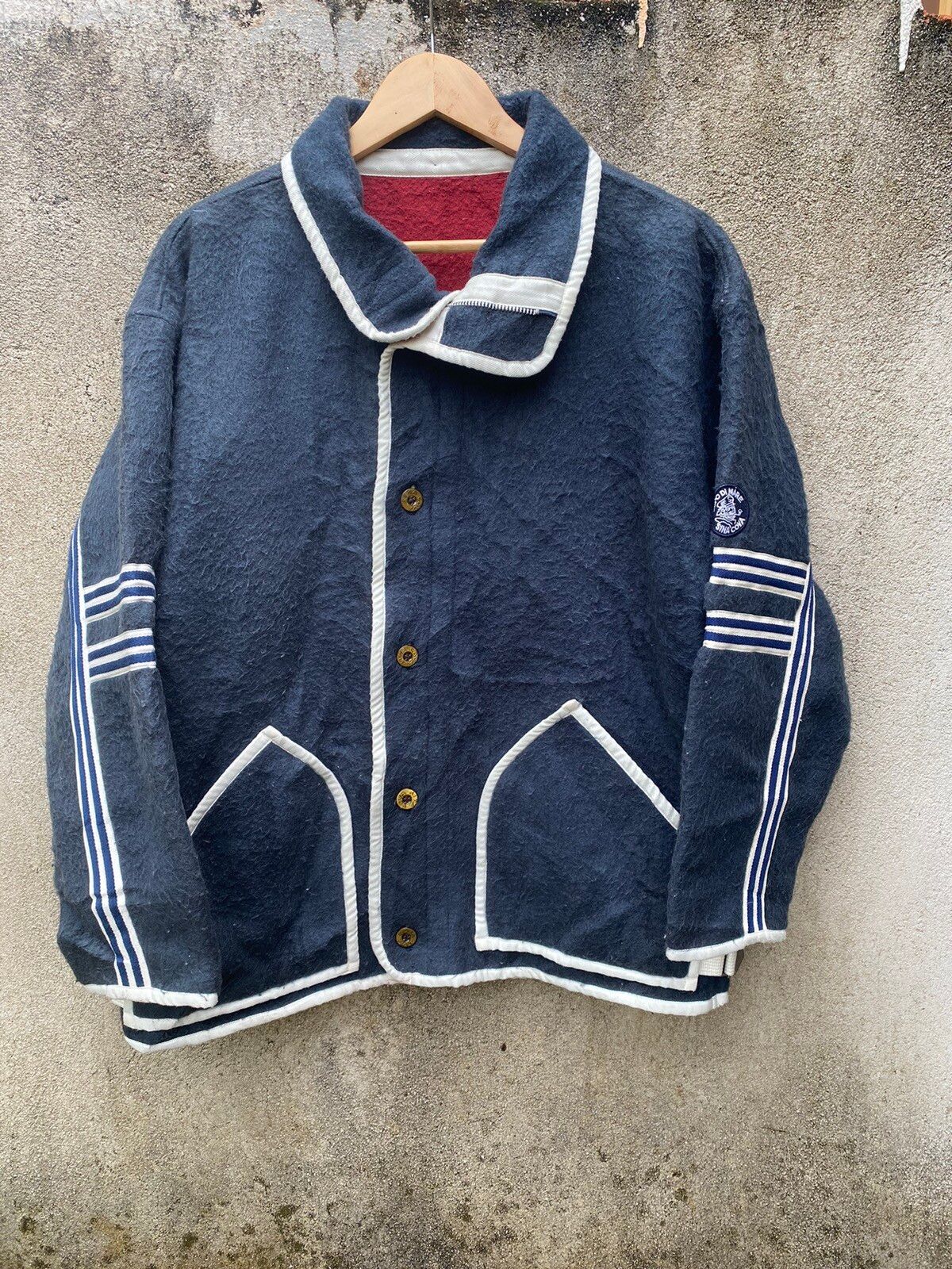 🔥 Rare Vintage Lupo Di Mare Sina Cova Fleece Jacket - 1