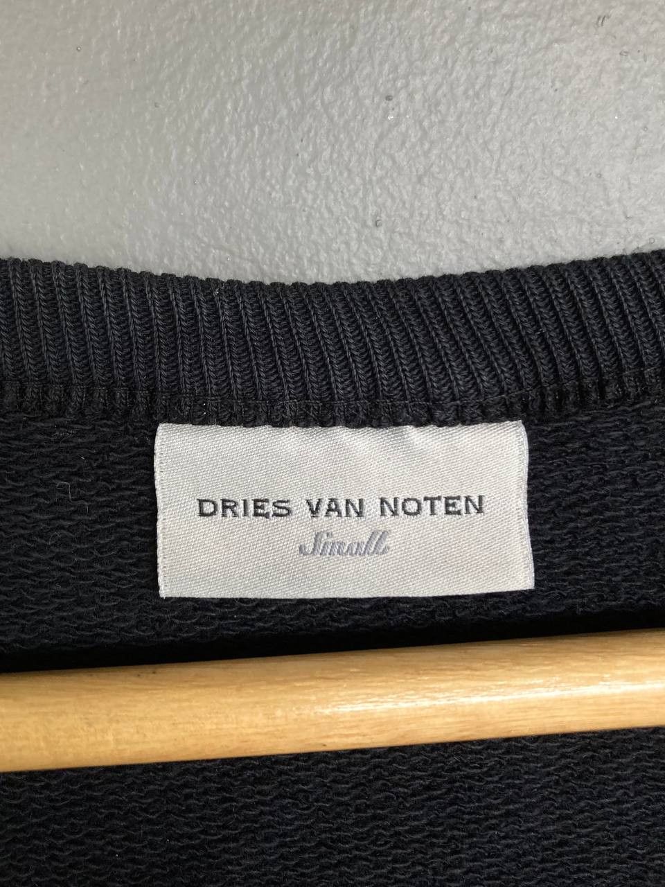Dries Van Noten Boat Neck Patched Sweatshirt - 10
