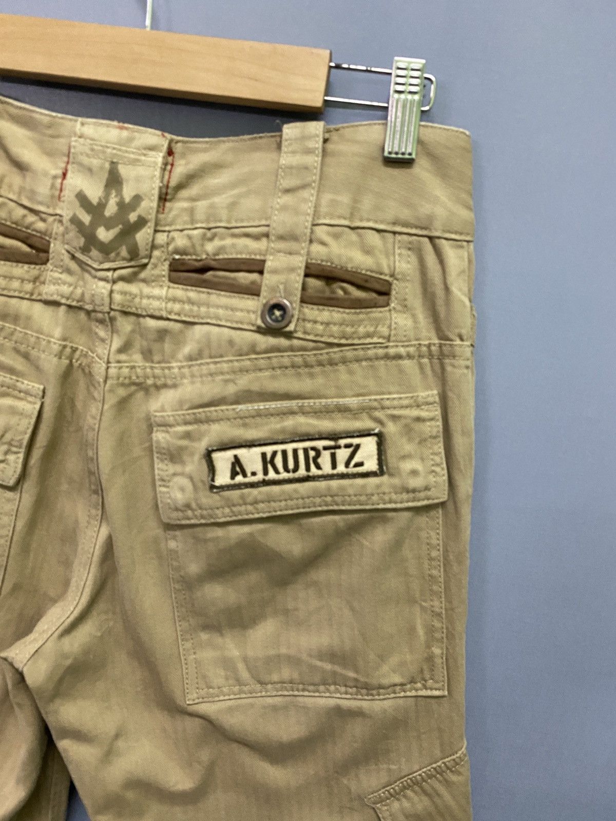 Japanese Brand - Cargo A.KURTZ Tactical Military Multi Pocket Pants - 10