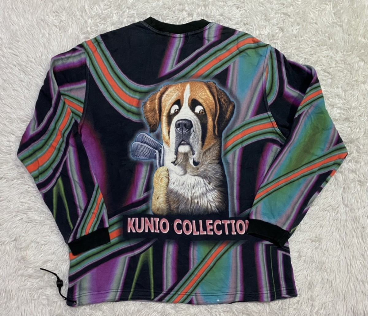 Designer - Kunio Sato Collection Fullprint Pullover Made in Japan - 6