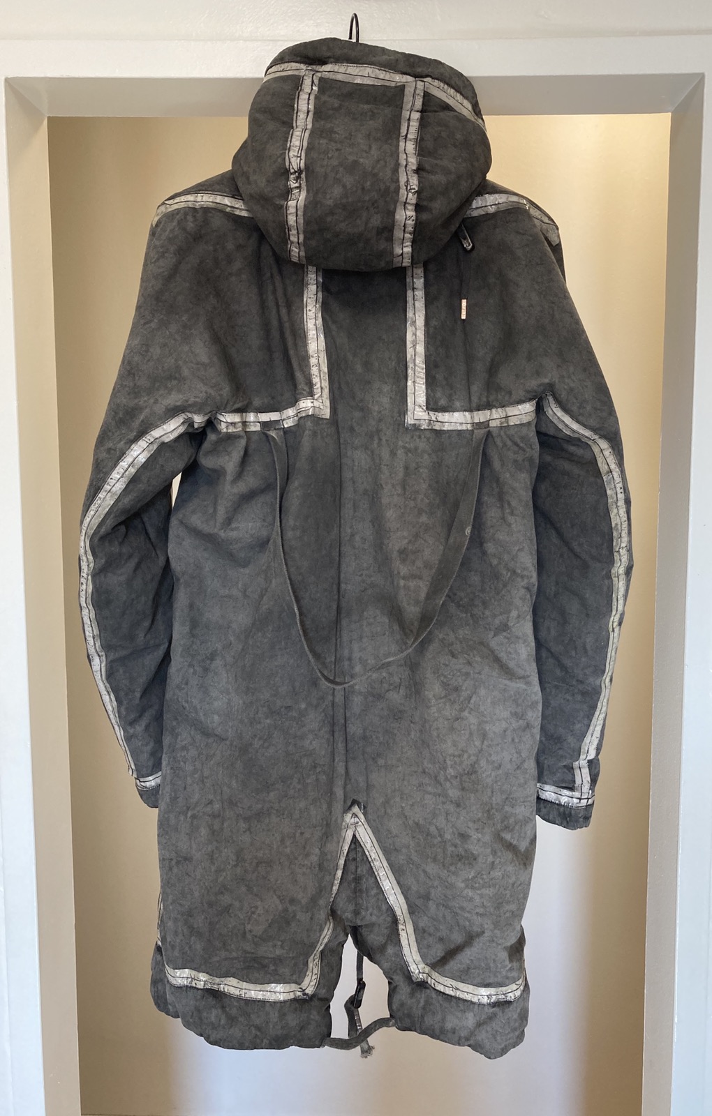 Reversible Patina Grey Padded Coat2 - 4