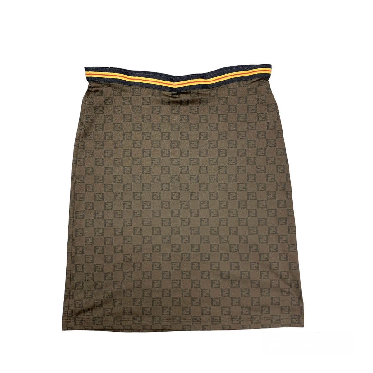 Fendi Monogram FF Strech Mini Skirt - 2