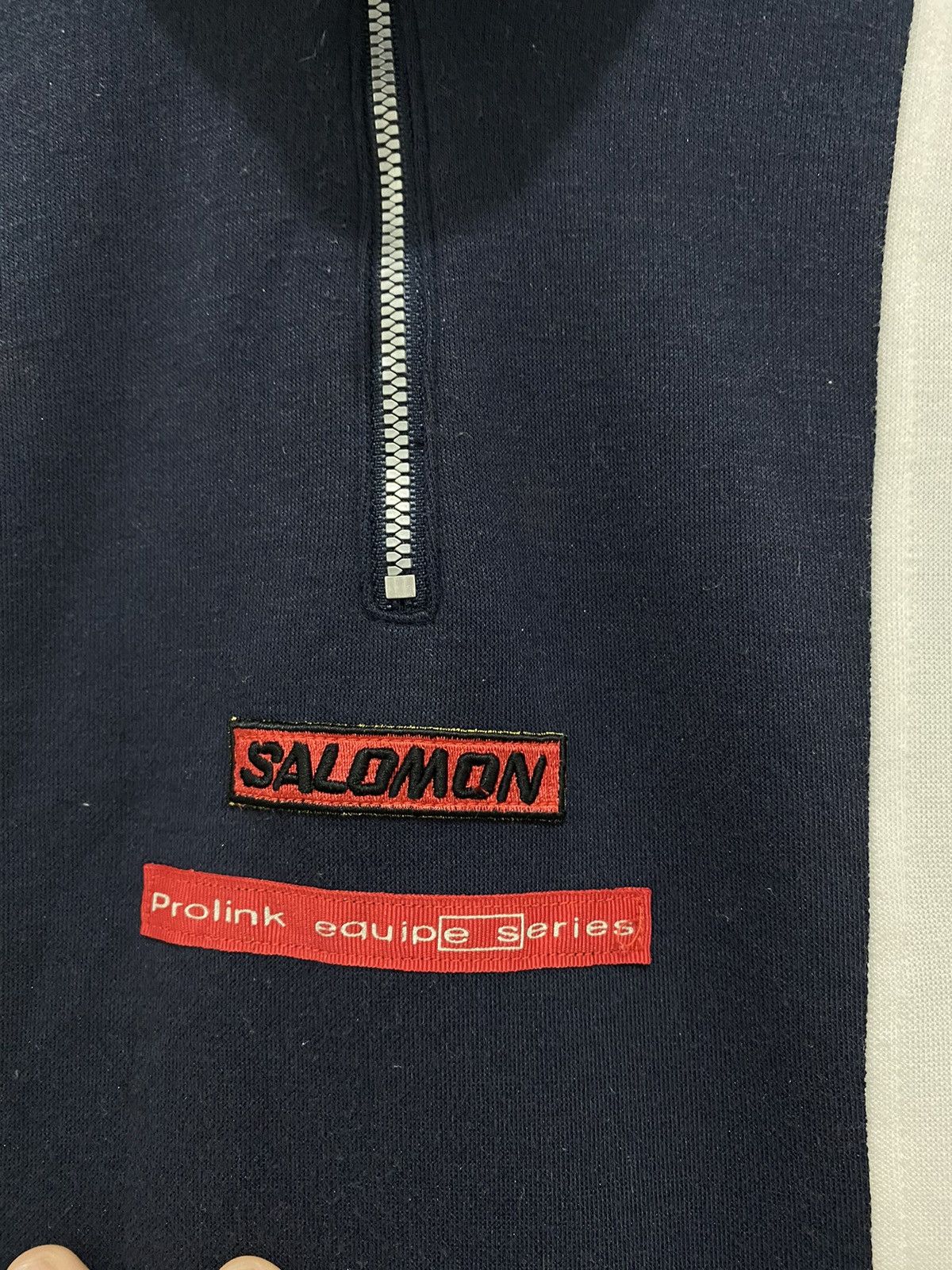 Salomon Center Logo Crewneck Colour way Sweatshirt - 3