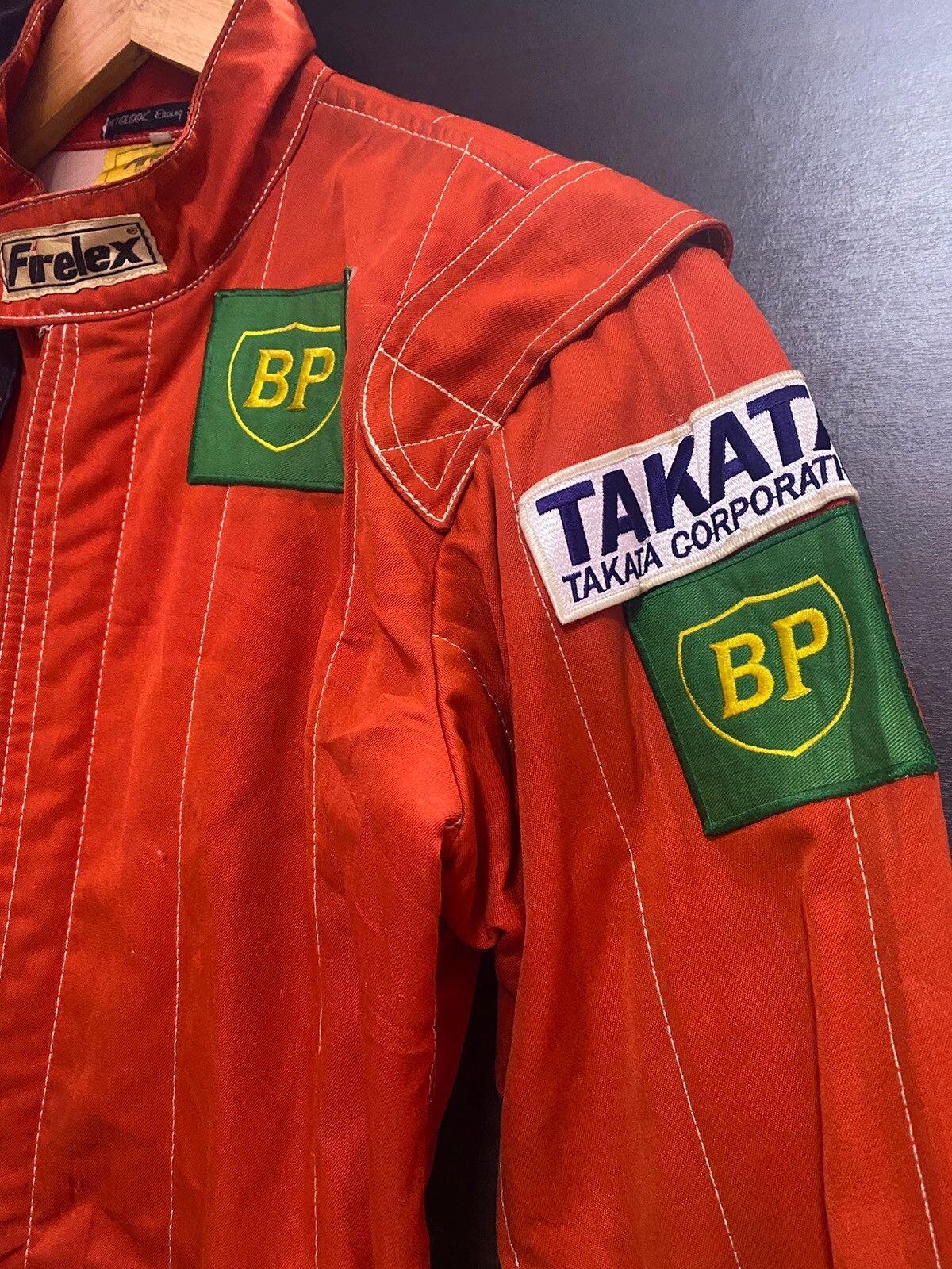 Sports Specialties - Vintage BP Firelex Takata Racing Jumpsuit Overalls - 6