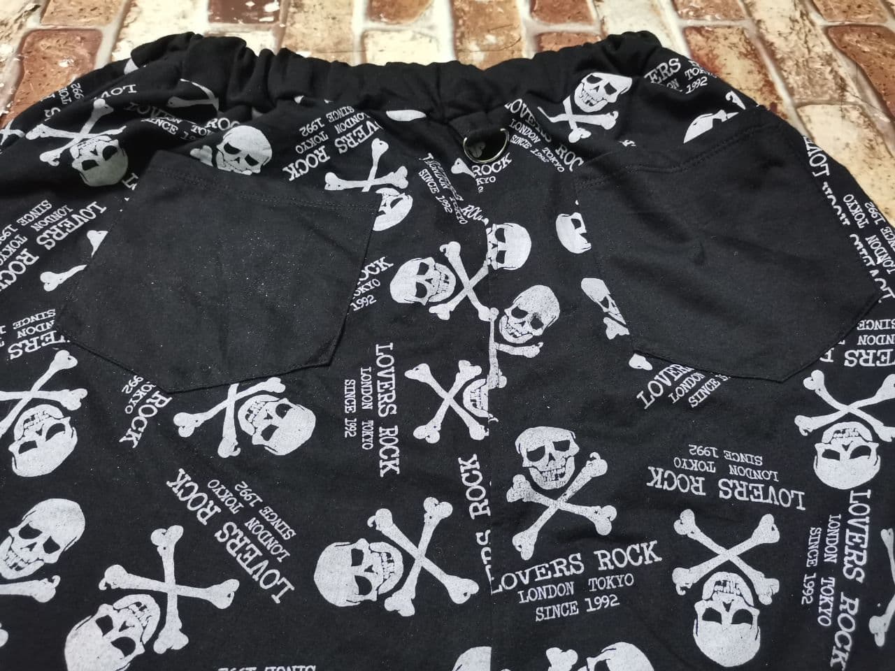 Skulls - Lover's Rock by Super Lover Harem Pants - 1