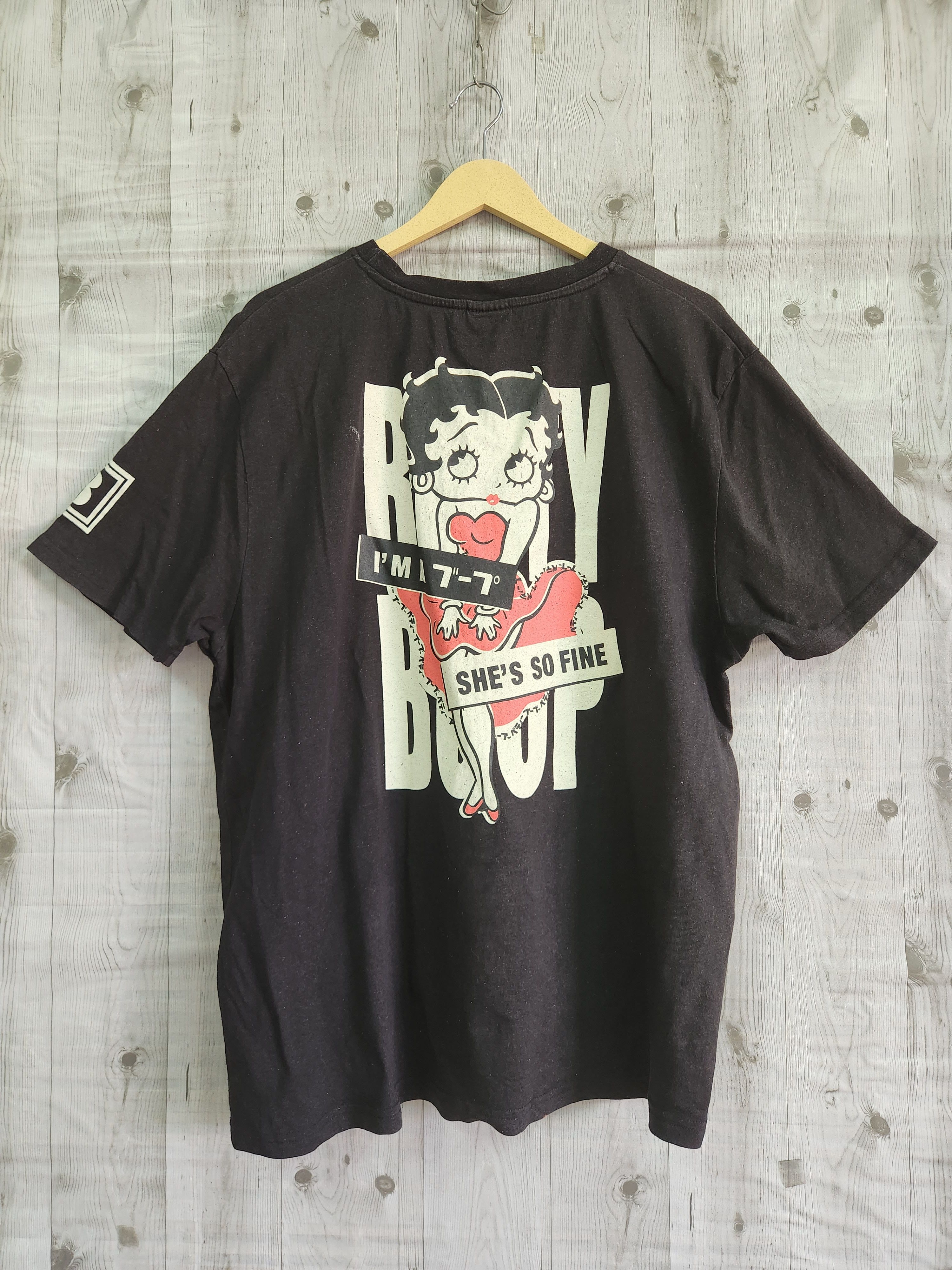 Japanese Brand - Betty Boop Cassy Chic Anime Japan TShirt Big Printed - 1